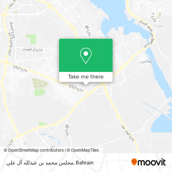 مجلس محمد بن عبدلله أل علي map