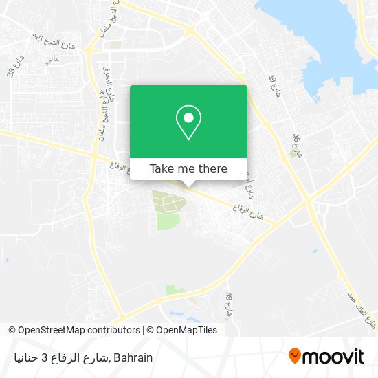 شارع الرفاع 3 حنانيا map