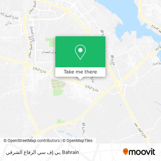 بي إف سي الرفاع الشرقي map