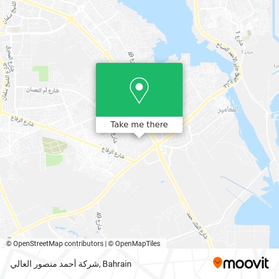 شركة أحمد منصور العالي map