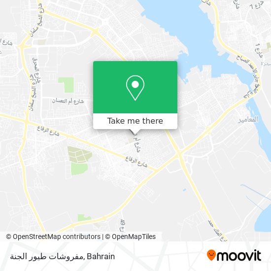 مفروشات طيور الجنة map