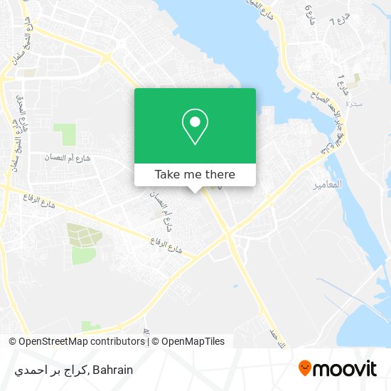 كراج بر احمدي map