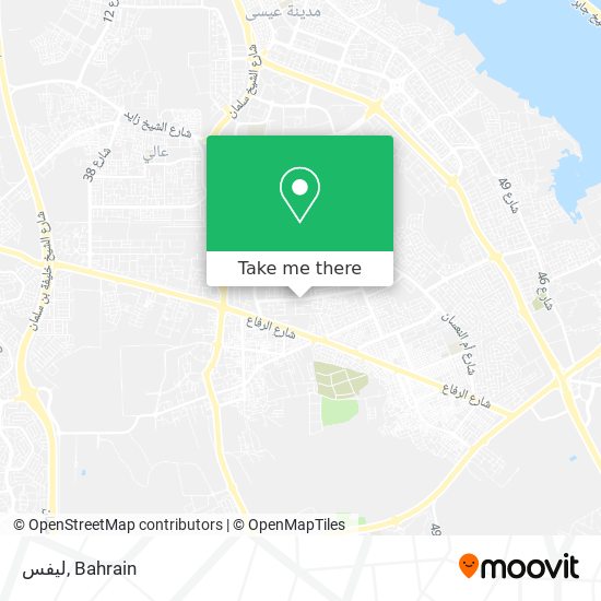 ليفس map