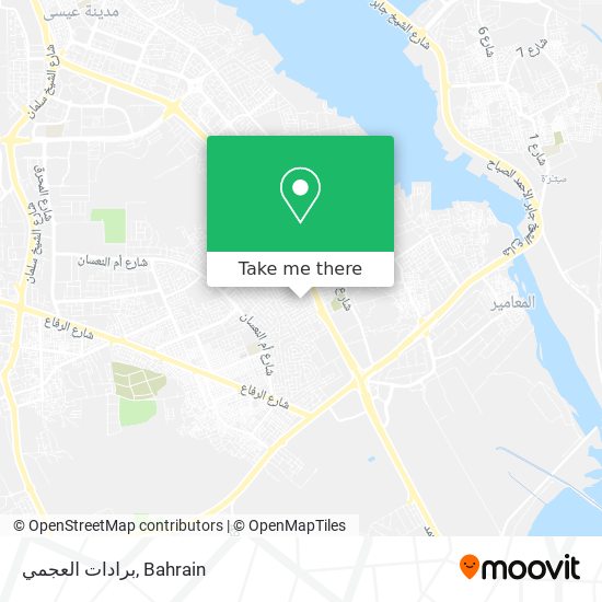 برادات العجمي map