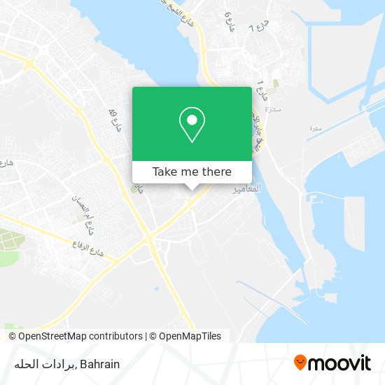 برادات الحله map