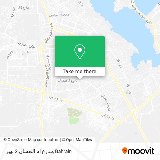 شارع أم النعسان 2 بهير map