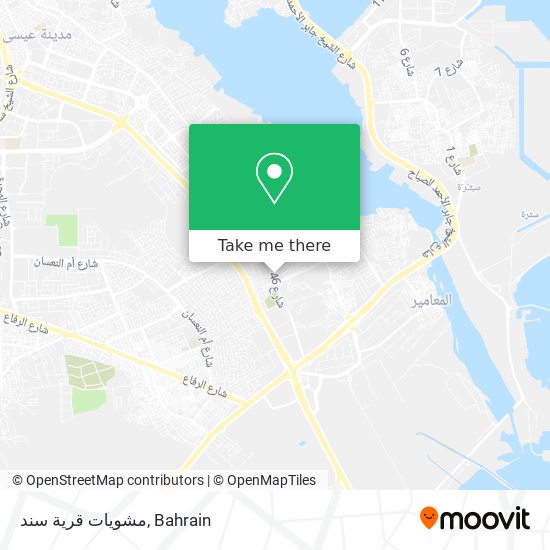 مشويات قرية سند map
