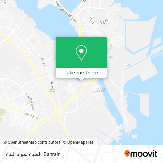 الضياء لمواد البناء map