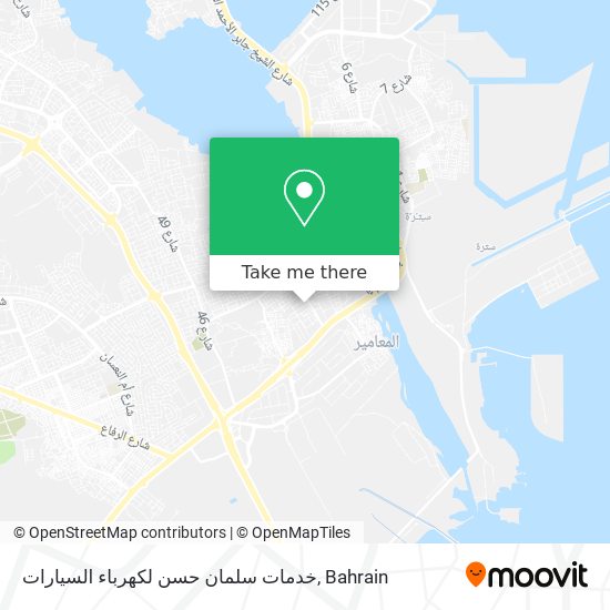 خدمات سلمان حسن لكهرباء السيارات map