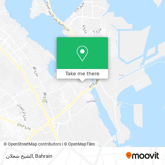 الشيخ شعلان map