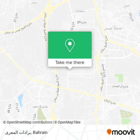 برادات المعرى map