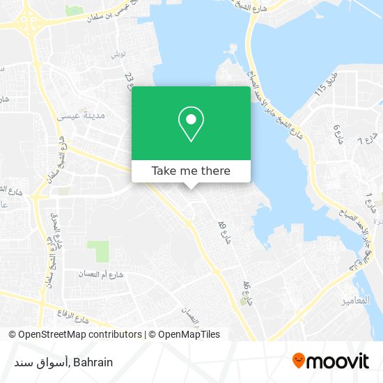 أسواق سند map