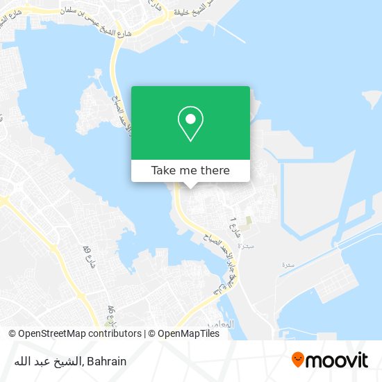 الشيخ عبد الله map