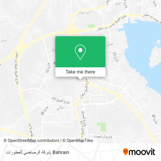 شركة الرصاصي للعطورات map