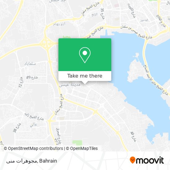 مجوهرات منى map