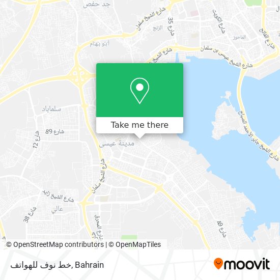 خط نوف للهواتف map