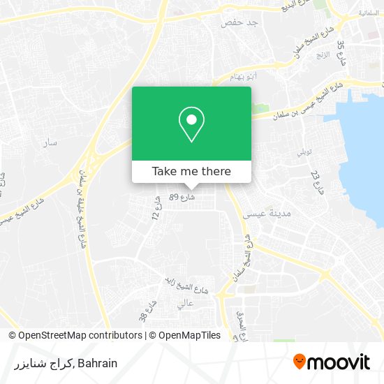 كراج شنايزر map
