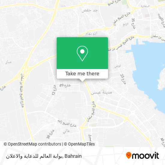 بوابة العالم للدعاية والاعلان map