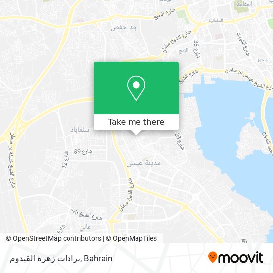 برادات زهرة القيدوم map