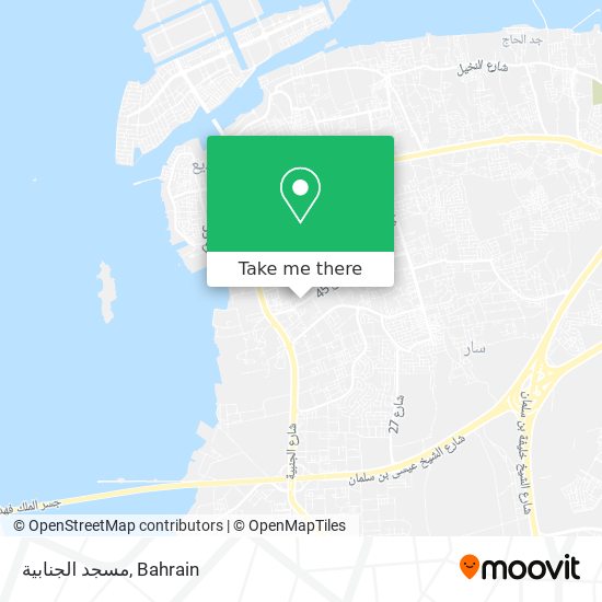 مسجد الجنابية map