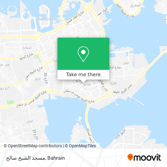 مسجد الشيخ صالح map