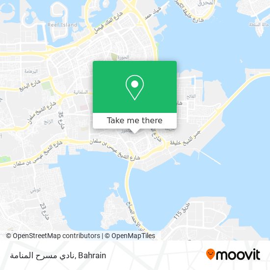 نادي مسرح المنامة map