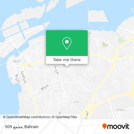 مجمع 509 map