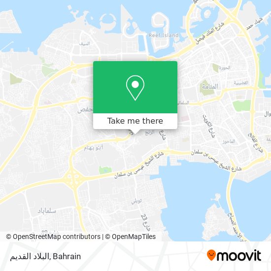 البلاد القديم map