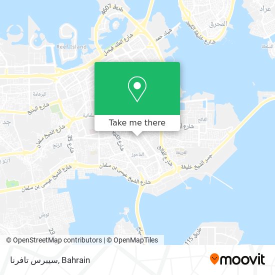 سيبرس تافرنا map
