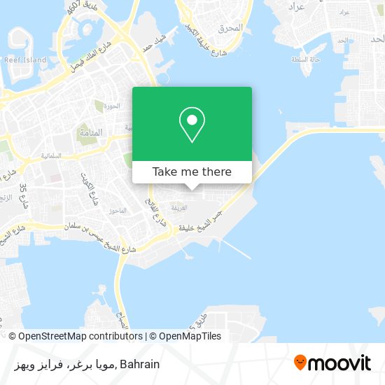 مويا برغر، فرايز ويهز map