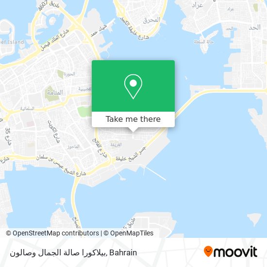 بيلاكورا صالة الجمال وصالون map