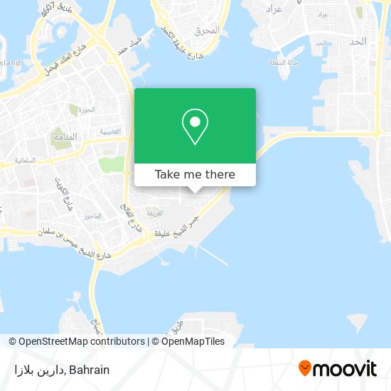 دارين بلازا map