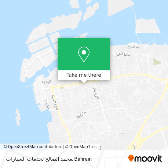 محمد الصالح لخدمات السيارات map
