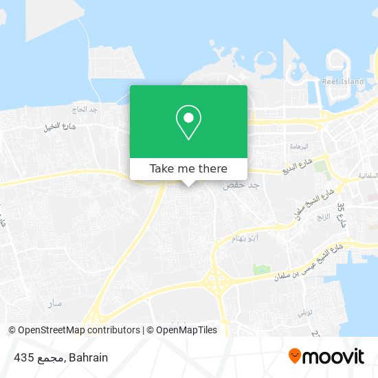 مجمع 435 map