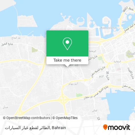 الطائر لقطع غيار السيارات map