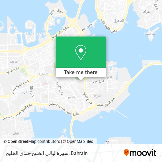 سهرة ليالي الخليج-فندق الخليج map
