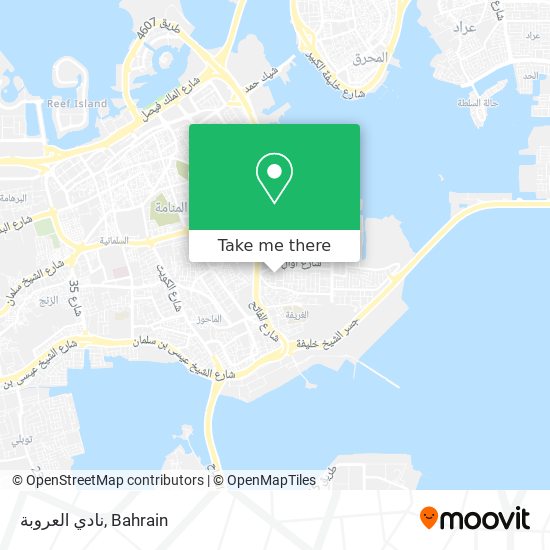 نادي العروبة map