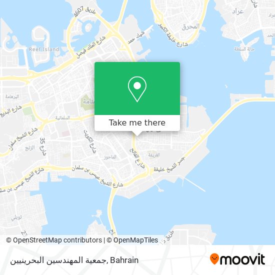 جمعية المهندسين البحرينيين map