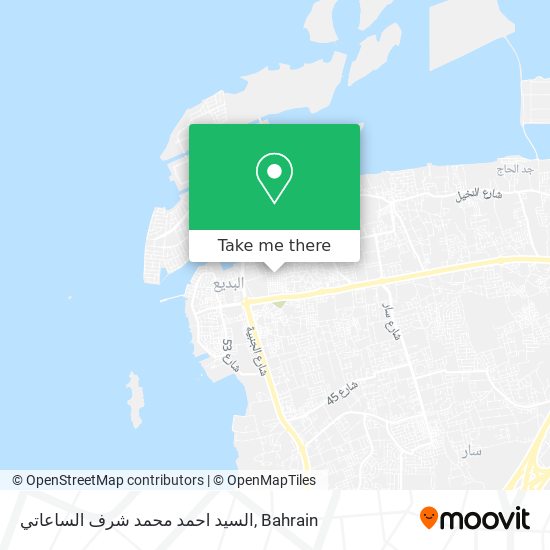 السيد احمد محمد شرف الساعاتي map