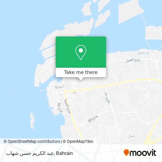 عبد الكريم حسن شهاب map