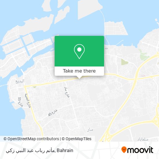 مأتم رباب عبد النبي زكي map