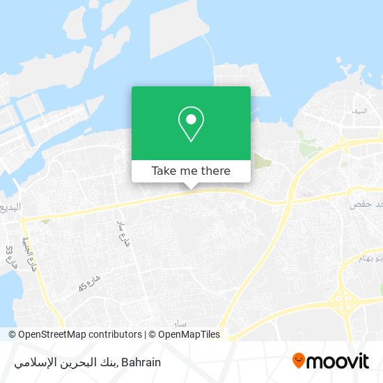 بنك البحرين الإسلامي map
