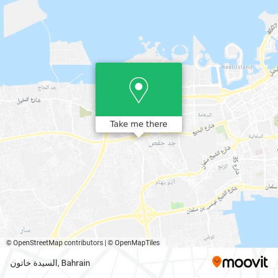 السيدة خاتون map