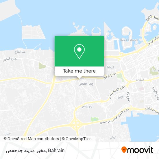 مخبز مدينه جدحفص map