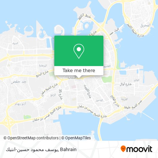 يوسف محمود حسين-انتيك map