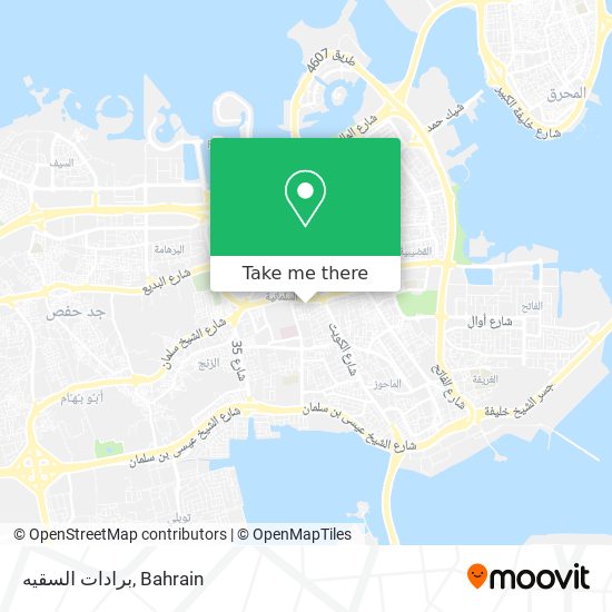 برادات السقيه map