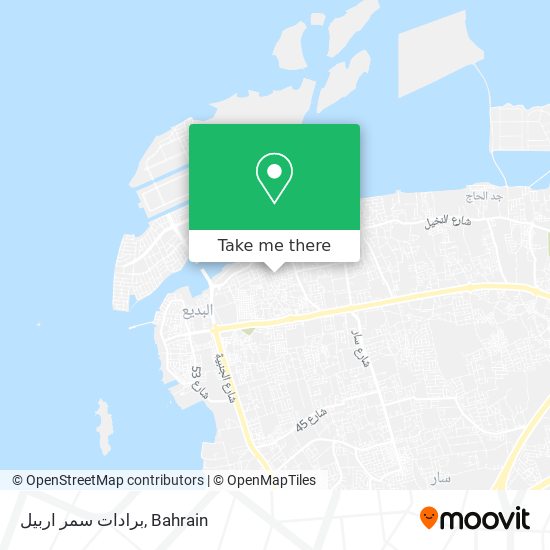 برادات سمر اربيل map