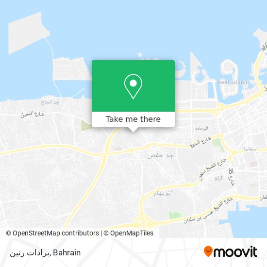 برادات رنين map