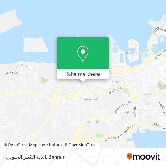 الدية الكبير الجنوبي map