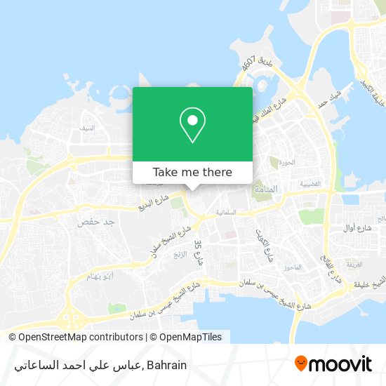 عباس علي احمد الساعاتي map